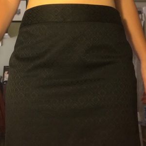 Banana Republic Black Mini Skirt with a sheen